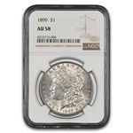 1899 Morgan Dollar AU-58 NGC