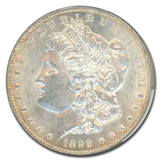 1899 Morgan Dollar MS-61 PCGS