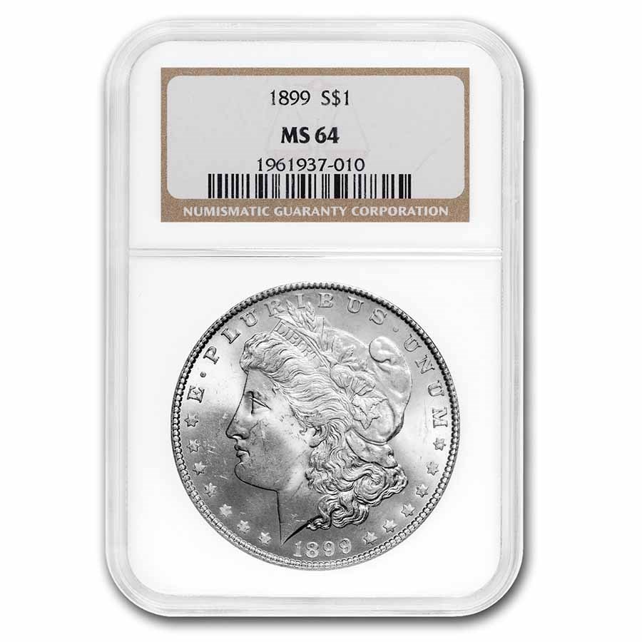 1899 Morgan Dollar MS-64 NGC