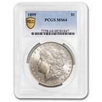 1899 Morgan Dollar MS-64 PCGS