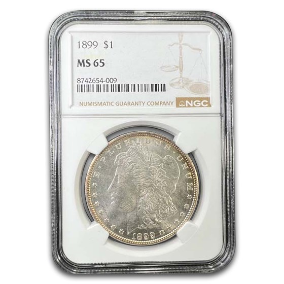 1899 Morgan Dollar MS-65 NGC