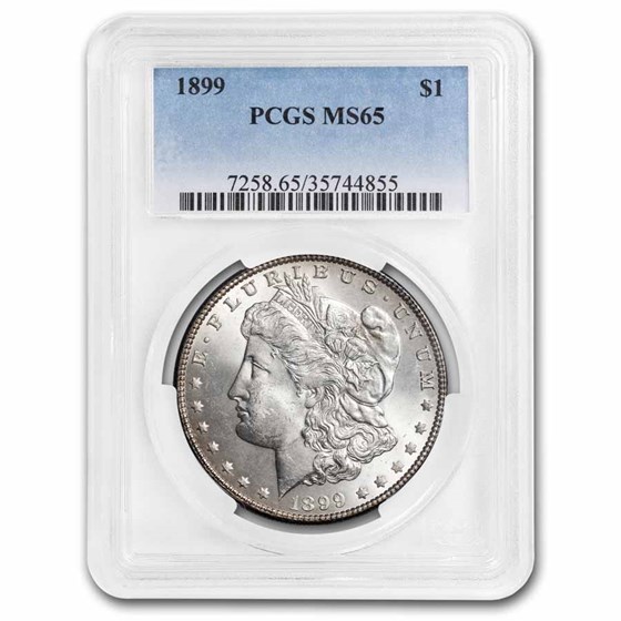 1899 Morgan Dollar MS-65 PCGS 1899 Morgan Dollar MS-65 PCGS