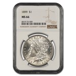 1899 Morgan Dollar MS-66 NGC