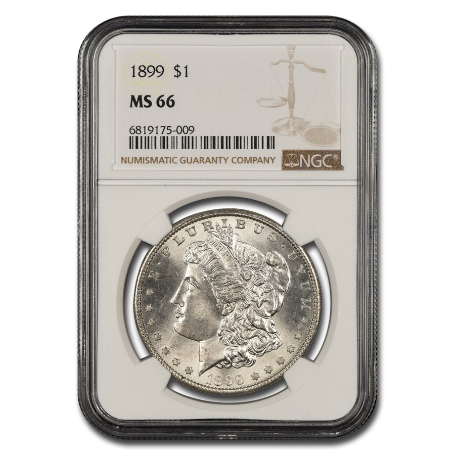 1899 Morgan Dollar MS-66 NGC