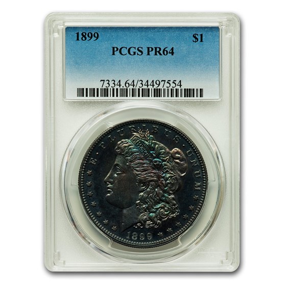 1899 Morgan Dollar PR-64 PCGS 1899 Morgan Dollar PR-64 PCGS
