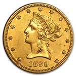 1899-O $10 Liberty Gold Eagle AU