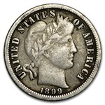1899-O Barber Dime Fine