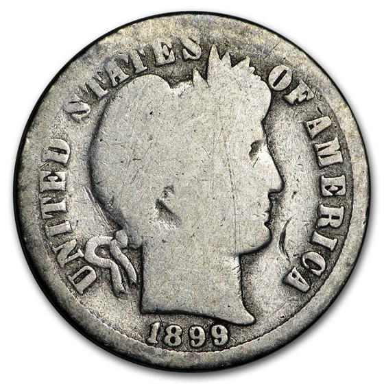 1899-O Barber Dime Good 1899-O Barber Dime Good