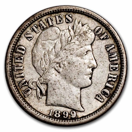 1899-O Barber Dime XF 1899-O Barber Dime XF