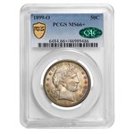 1899-O Barber Half Dollar MS-66+ PCGS CAC