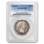 1899-O Barber Half Dollar VF-20 PCGS
