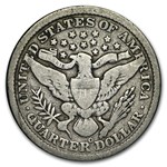 1899-O Barber Quarter VG