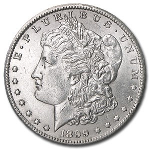1899-O Morgan Dollar AU 1899-O Morgan Dollar AU