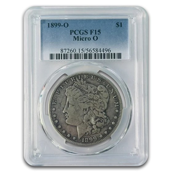 1899-O Morgan Dollar Fine-15 PCGS (Micro O)
