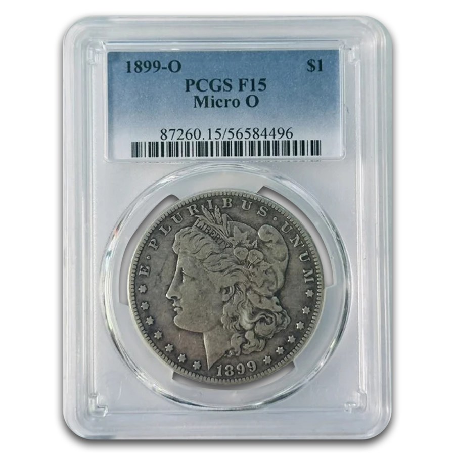 1899-O Morgan Dollar Fine-15 PCGS (Micro O)