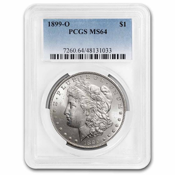 1899-O Morgan Dollar MS-64 PCGS 1899-O Morgan Dollar MS-64 PCGS