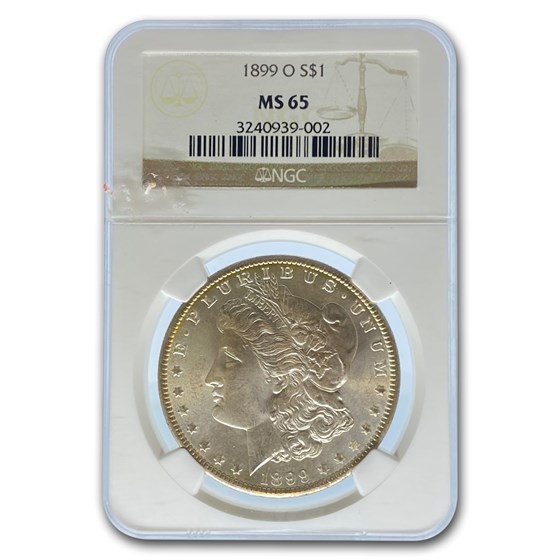 1899-O Morgan Dollar MS-65 NGC 1899-O Morgan Dollar MS-65 NGC