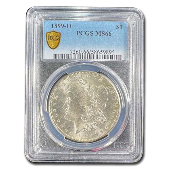 1899-O Morgan Dollar MS-66 PCGS 1899-O Morgan Dollar MS-66 PCGS