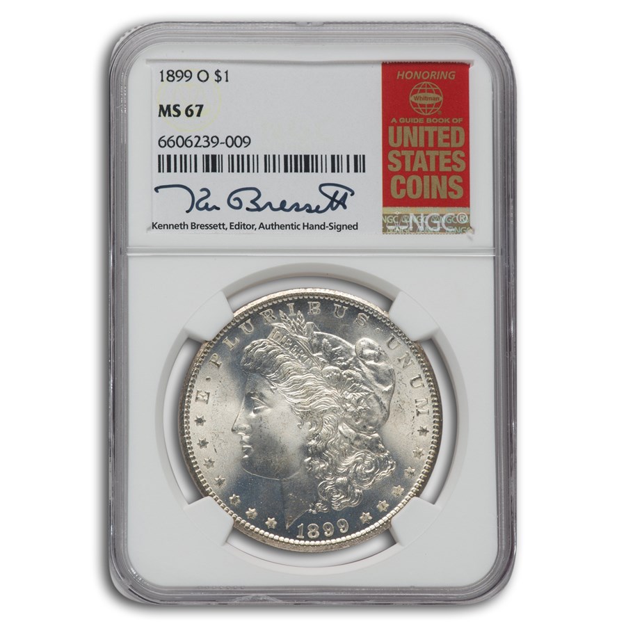 1899-O Morgan Dollar MS-67 NGC