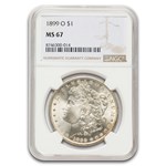 1899-O Morgan Dollar MS-67 NGC