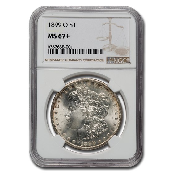 1899-O Morgan Dollar MS-67+ NGC