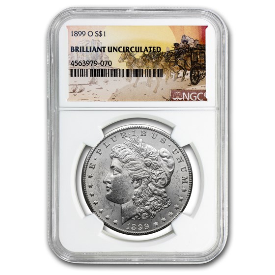 1899-O Stage Coach Morgan Dollar BU NGC 1899-O Stage Coach Morgan Dollar BU NGC