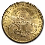 1899-S $20 Liberty Gold Double Eagle BU