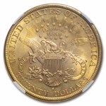 1899-S $20 Liberty Gold Double Eagle MS-62 NGC