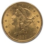 1899-S $20 Liberty Gold Double Eagle MS-63 PCGS