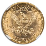 1899-S $5 Liberty Gold Half Eagle MS-66 NGC