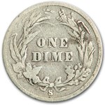 1899-S Barber Dime Good