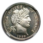 1899-S Barber Dime MS-66 NGC (PL)