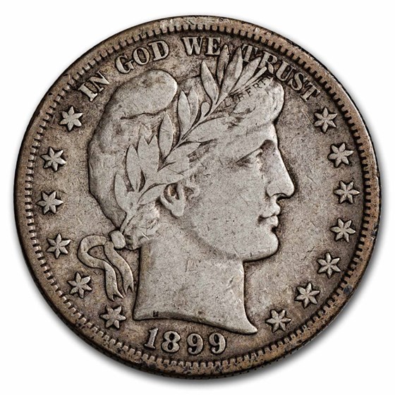 1899-S Barber Half Dollar VF 1899-S Barber Half Dollar VF