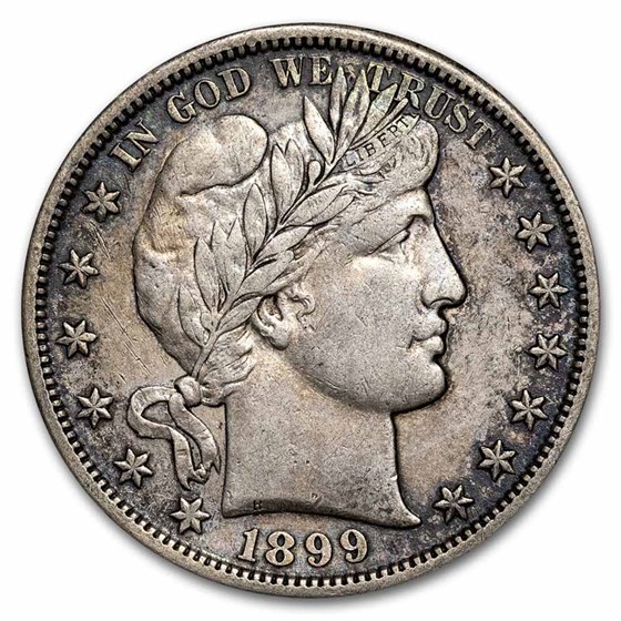 1899-S Barber Half Dollar XF (Details) 1899-S Barber Half Dollar XF (Details)