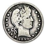 1899-S Barber Quarter Fine