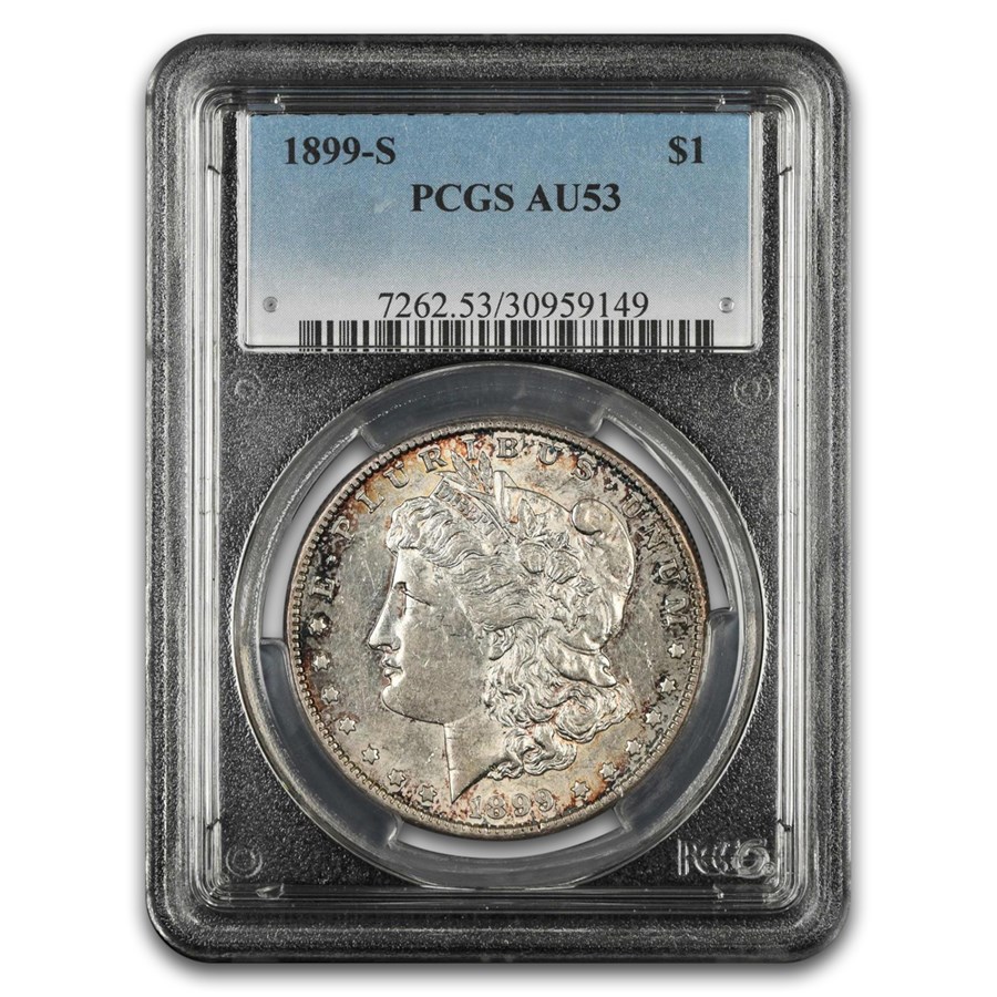 1899-S Morgan Dollar AU-53 PCGS