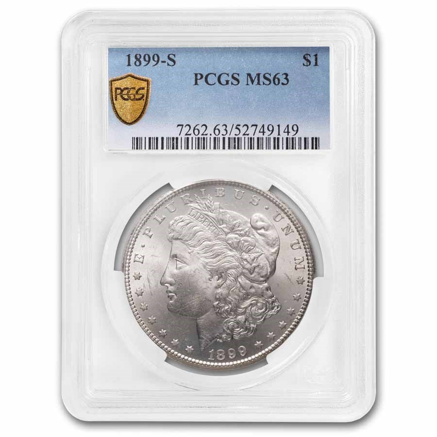 1899-S Morgan Dollar MS-63 PCGS