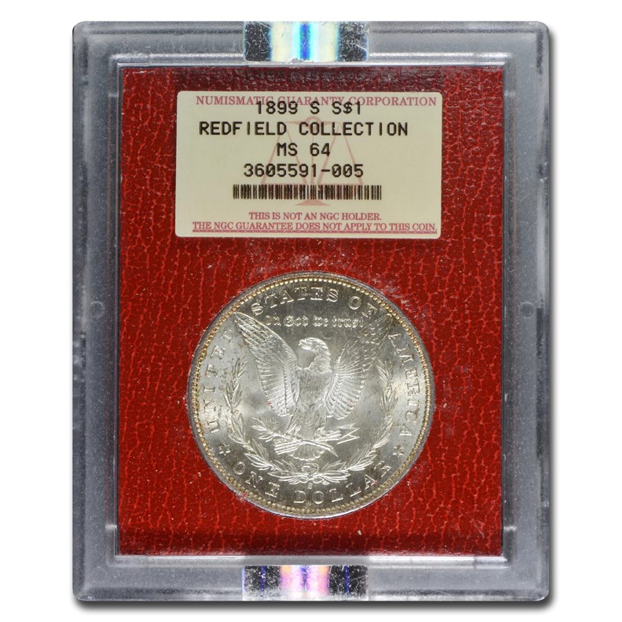 1899-S Morgan Dollar MS-64 NGC (Redfield)