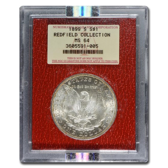 1899-S Morgan Dollar MS-64 NGC (Redfield) 1899-S Morgan Dollar MS-64 NGC (Redfield)