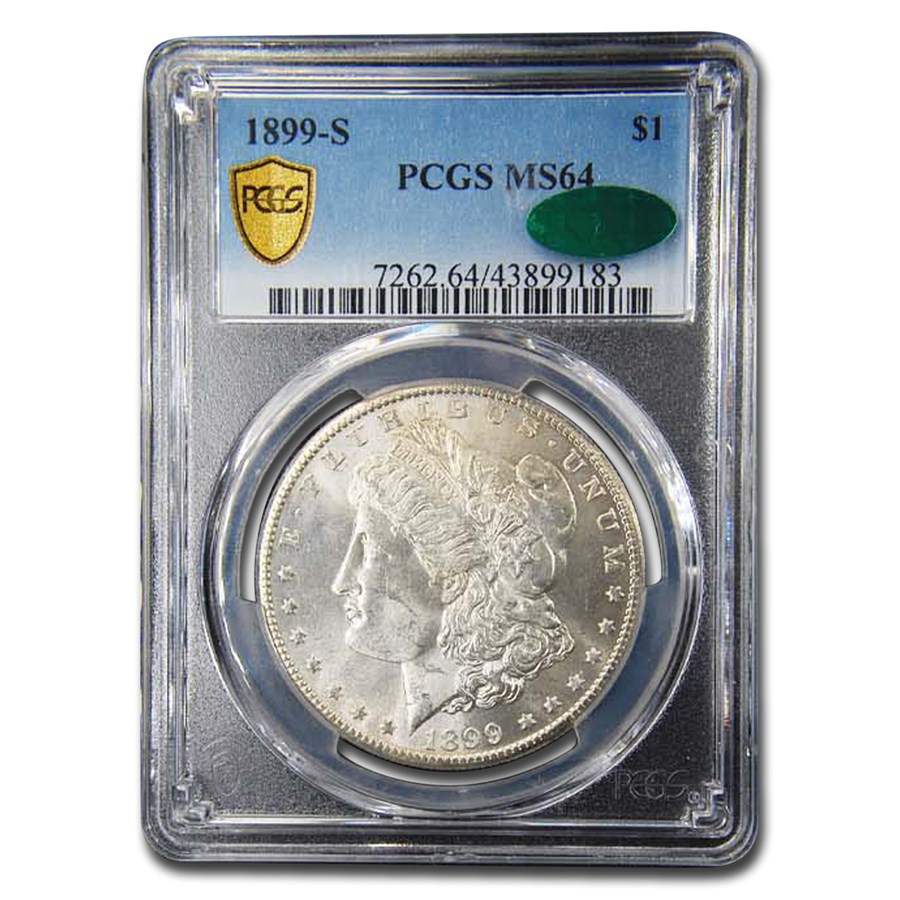 1899-S Morgan Dollar MS-64 PCGS CAC