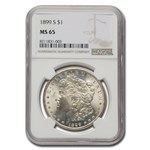 1899-S Morgan Dollar MS-65 NGC