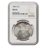 1899-S Morgan Dollar MS-66 NGC