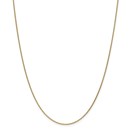 18k Leslies 1.15 mm Diamond-cut Cable Chain Necklace - 18 in.