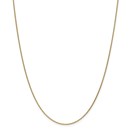 18k Leslies 1.15 mm Diamond-cut Cable Chain Necklace - 18 in.