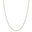 18k Leslies 1.15 mm Diamond-cut Cable Chain Necklace - 18 in.