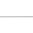 18k Leslies White Gold 1.15 mm Solid Cable Chain - 18 in.