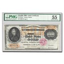 1900 $10,000 Gold Certificate AU-55 PMG (Fr#1225H)