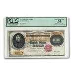 1900 $10,000 Gold Certificate CU-64 PCGS (Fr#1225)
