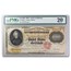 1900 $10,000 Gold Certificate VF-20 PMG (Fr#1225H) Cancelled