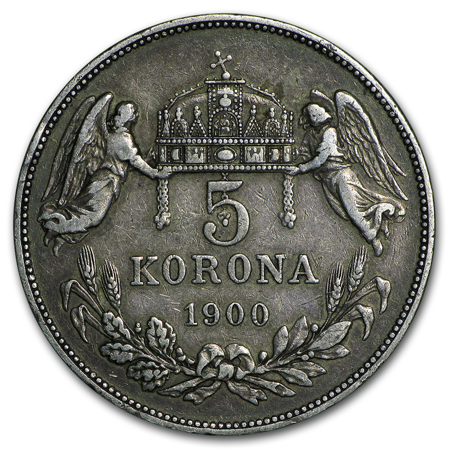 Buy 1900-1909 Hungary Silver 5 Korona Franz Joseph Avg Circ | APMEX